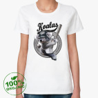 Женская футболка органик