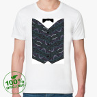Мужская футболка органик