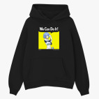 Толстовка худи оверсайз