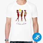 Мужская спортивная футболка