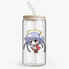 Банка с бамбуковой крышкой