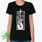 Женская футболка органик