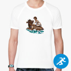 Мужская спортивная футболка