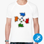 Мужская спортивная футболка