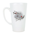 Кружка латте (510 мл) Снегири
