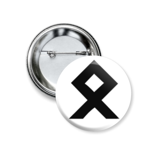 Значок 37мм с принтом Odal 1a