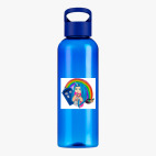 Прозрачная спортивная бутылка