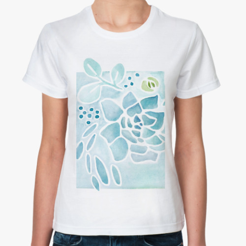 Классическая футболка Ботаника