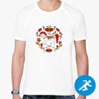 Мужская спортивная футболка