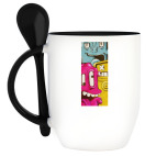 Кружка с ложкой