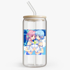 Банка с бамбуковой крышкой