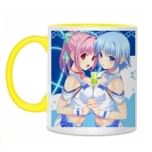 Кружка с принтом Anime art
