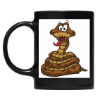 Кружка цветная UV-DTF