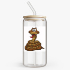 Банка с бамбуковой крышкой