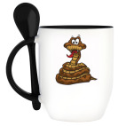 Кружка с ложкой