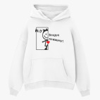 Толстовка худи оверсайз