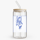 Банка с бамбуковой крышкой