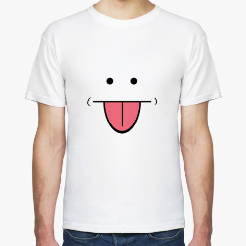 Футболка с принтом рожица