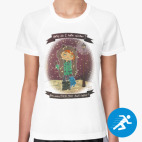 Женская спортивная футболка