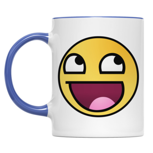 Кружка с принтом Smile