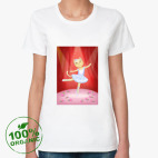 Женская футболка органик