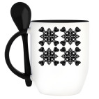 Кружка с ложкой