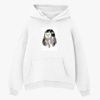 Толстовка худи оверсайз