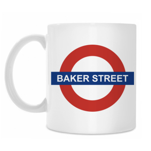 Кружка с принтом 'Baker street'