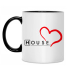 Кружка двухцветная