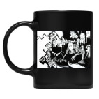 Кружка цветная UV-DTF