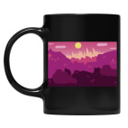 Кружка цветная UV-DTF