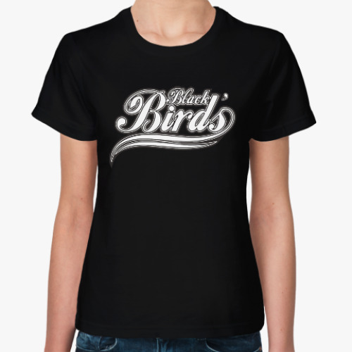Женская футболка Black Birds