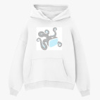 Толстовка худи оверсайз