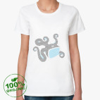 Женская футболка органик