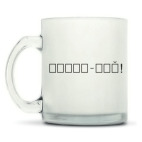 Кружка матовая