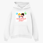 Толстовка худи оверсайз