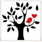 Птичка и дерево