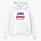 Толстовка худи оверсайз