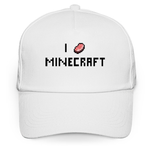 Кепка бейсболка I love Minecraft