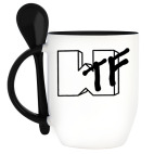 Кружка с ложкой