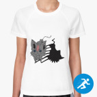 Женская спортивная футболка