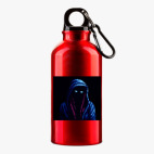 Металлическая бутылка 400 мл UV-DTF