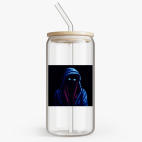 Банка с бамбуковой крышкой