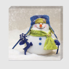 Добрый и пушистый снеговик