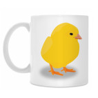 Маленький желтый ципленок