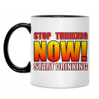 Кружка двухцветная