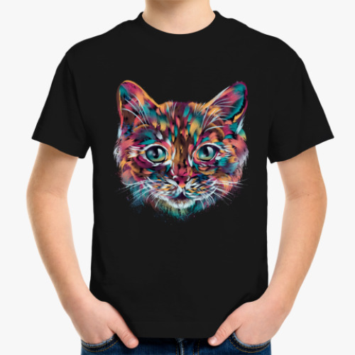 Детская футболка Art Cat