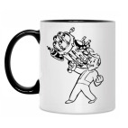 Кружка двухцветная