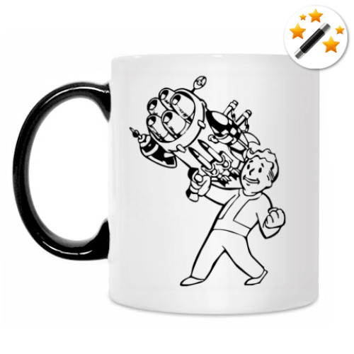 Кружка-хамелеон Fallout