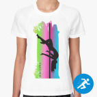 Женская спортивная футболка